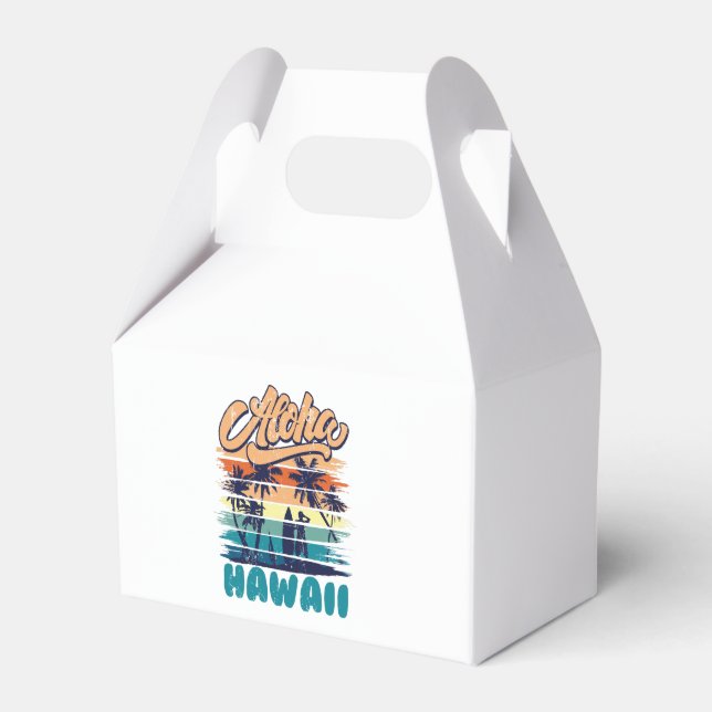 Surf - Aloha Hawaii Geschenkschachtel (Vorderseite)