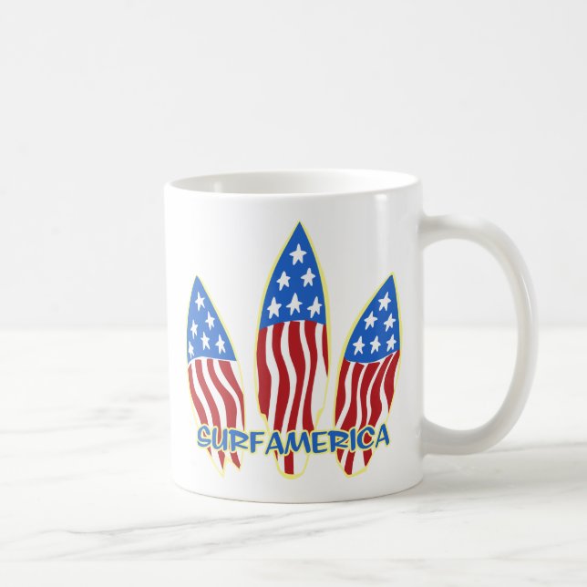 Surf America USA Tasse (Rechts)