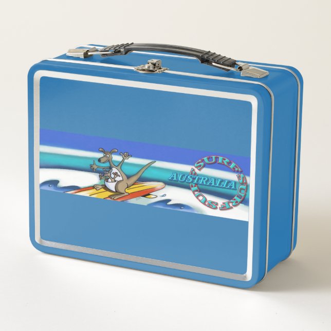 Surf Australia - Blue Lunchbox (Vorderseite)