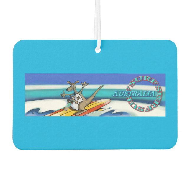 Surf Australien Auto Lufterfrischer (Vorderseite)