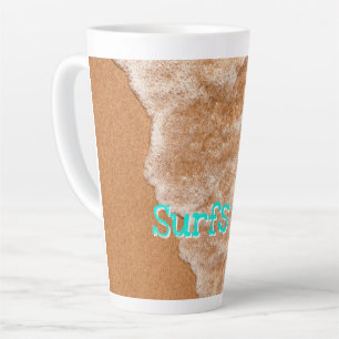 Surf Beach Spaß, Wellen, Ozean, Outdoor-Abenteuer Milchtasse