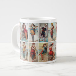 Surf Beauties of 1889 Jumbo-Tasse