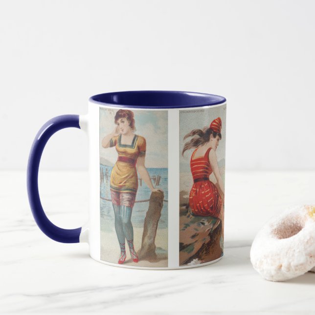 Surf Beauties Tasse (Mit Donut)