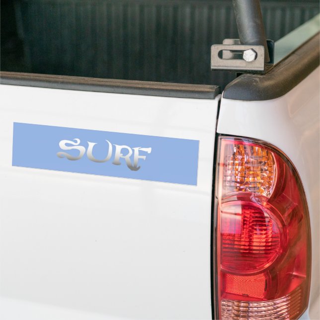 Surf-blauer Autoaufkleber (Auf Lkw)