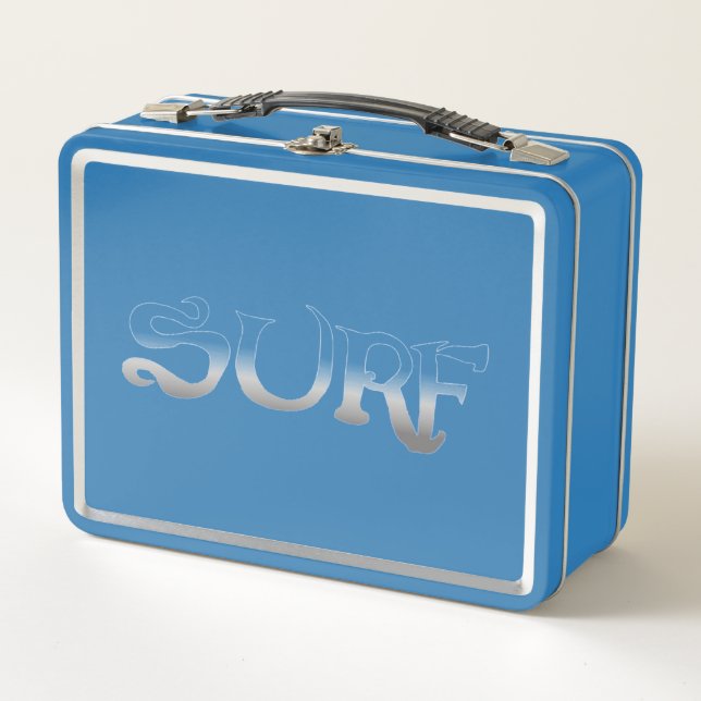 Surf-Blue Lunchbox (Vorderseite)