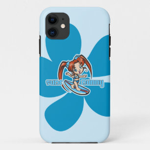 Surf Bunny Surfer Girl Cartoon Case-Mate iPhone Hülle