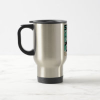 Surf California Palmen Strand Design Tasse
