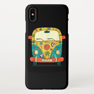 Surf Camping Bus Modell Liebe Retro Peace Hippie iPhone Hülle