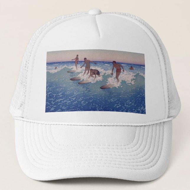 "Surf-Cavaliers, casquette de Honolulu" - (Devant)