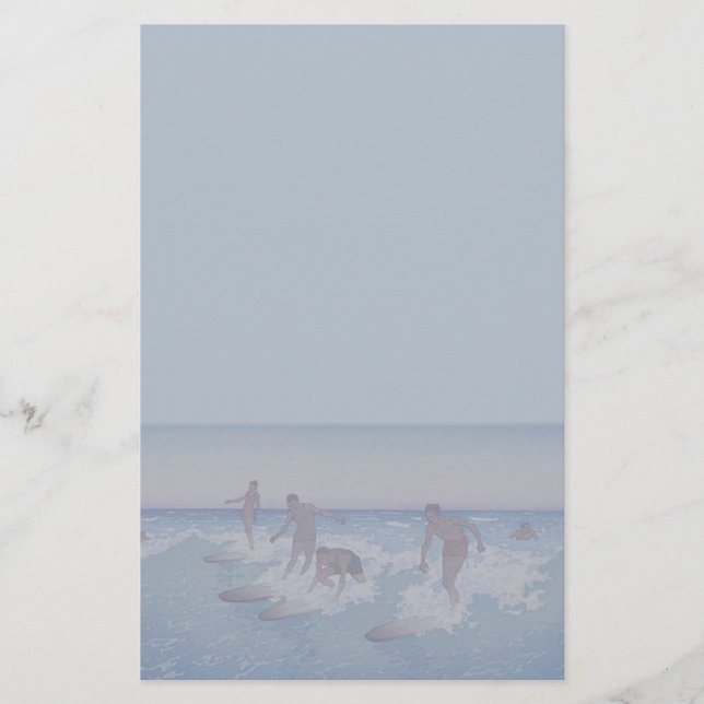 Surf-Cavaliers, Honolulu - papeterie (Devant)