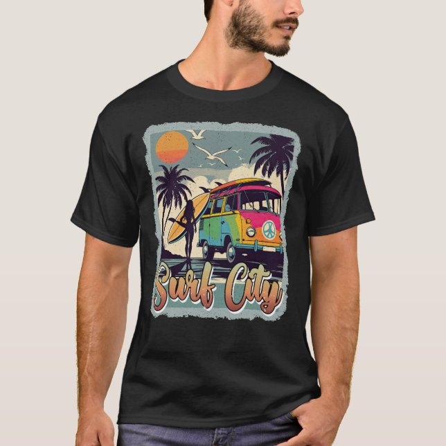 Surf City Graphics T-Shirt (Vorderseite)