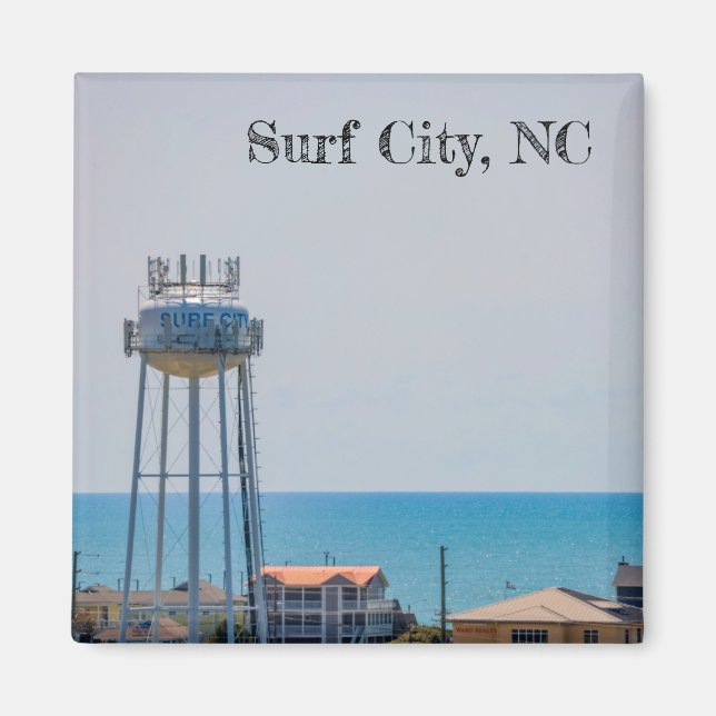 Surf City, NC Magnet (Vorne)