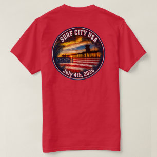 SURF CITY USA - 4. Juli 2026 T-Shirt