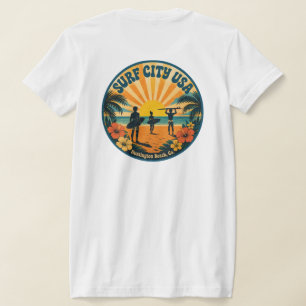 SURF CITY USA (70er Retro) T-Shirt