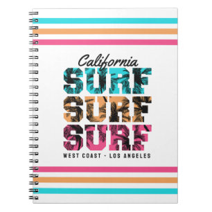 Surf Dreams: California Sunset Edition Notizblock