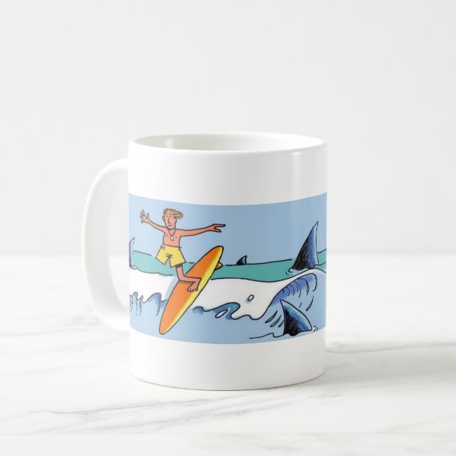 Surf Florida Tasse (Vorderseite Links)