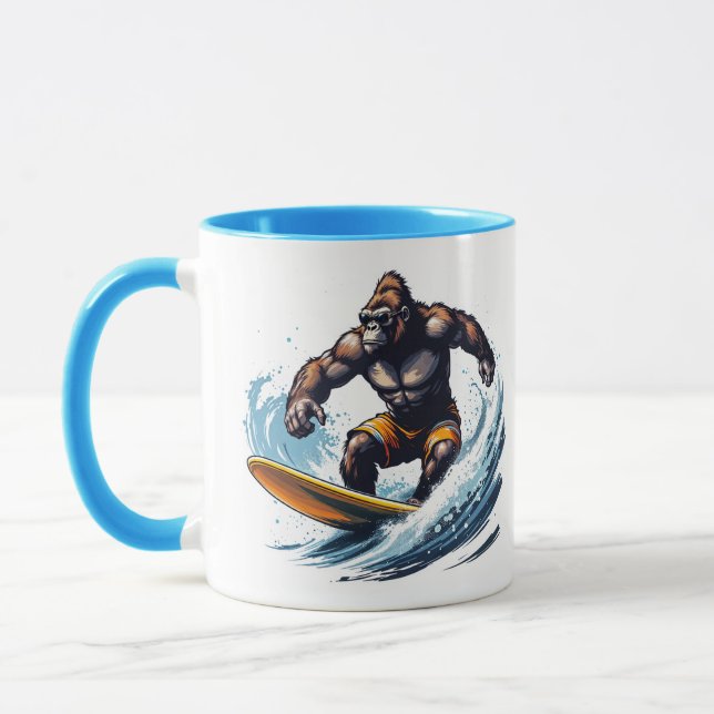 Surf Gorilla Tasse (Links)