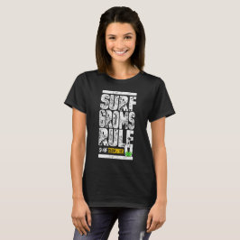 Surf Groms Rule!!! (Druck auf den weißen Single fü T-Shirt
