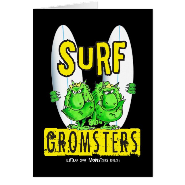 Surf Gromsters noir (Devant)