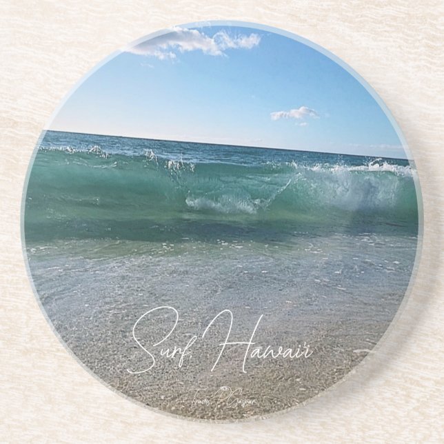 Surf Hawaii Getränkeuntersetzer (Vorne)