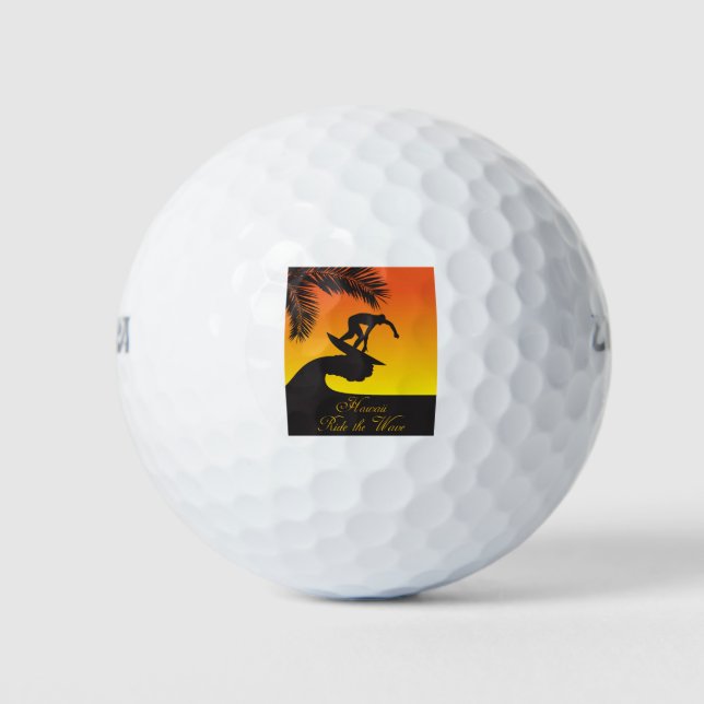 Surf: Hawaii Golfball (Vorderseite)