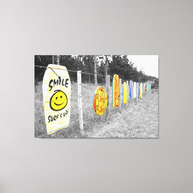 SURF IST AUF! 32 x 48 Leinwanddruck (Vorderseite)