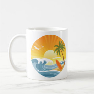 Surf ist auf! kaffeetasse