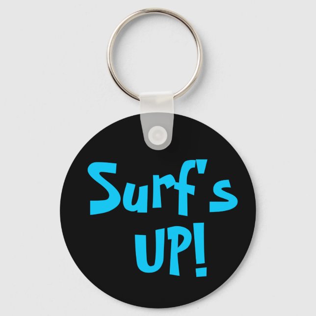 SURF IST AUF! Schlüsselanhänger (Vorderseite)