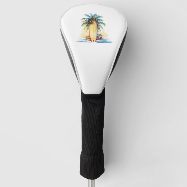 Surf Joy Golf Head Cover Headcover (Vorderseite)