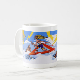 Surf La tasse du Triangle des Bermudes