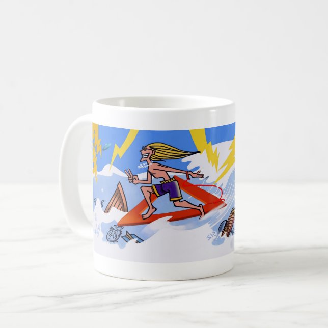 Surf La tasse du Triangle des Bermudes (Devant gauche)