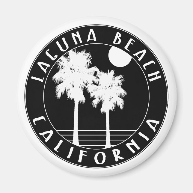 Surf Laguna Beach California Magnet (Vorne)
