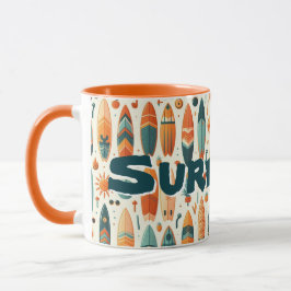 Surf Life (Name) Tasse
