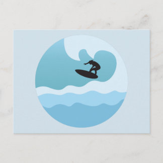 SURF LOVER POSTKARTE