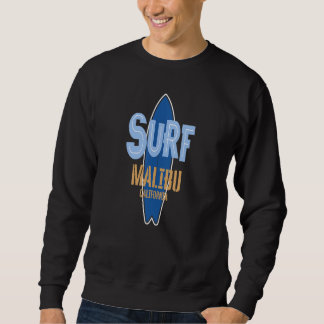 Surf Malibu Surfmalibu in Kalifornien Surfbrett Sweatshirt