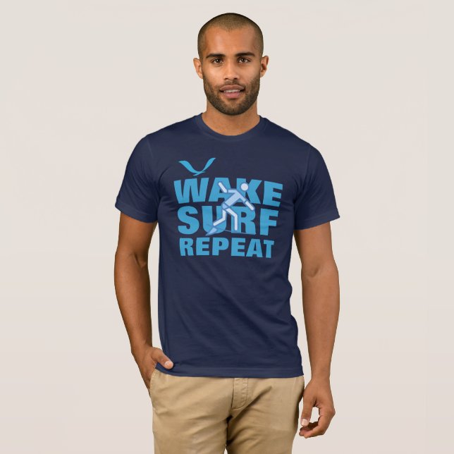 Surf Men Basic Bella Leinwand T - Shirt (Vorne ganz)