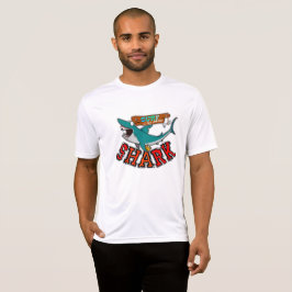 Surf mit Hai T-Shirt