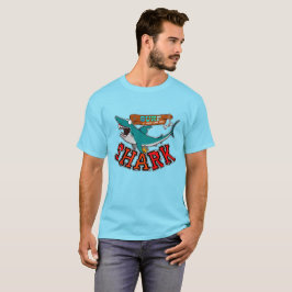 Surf mit Hai T-Shirt