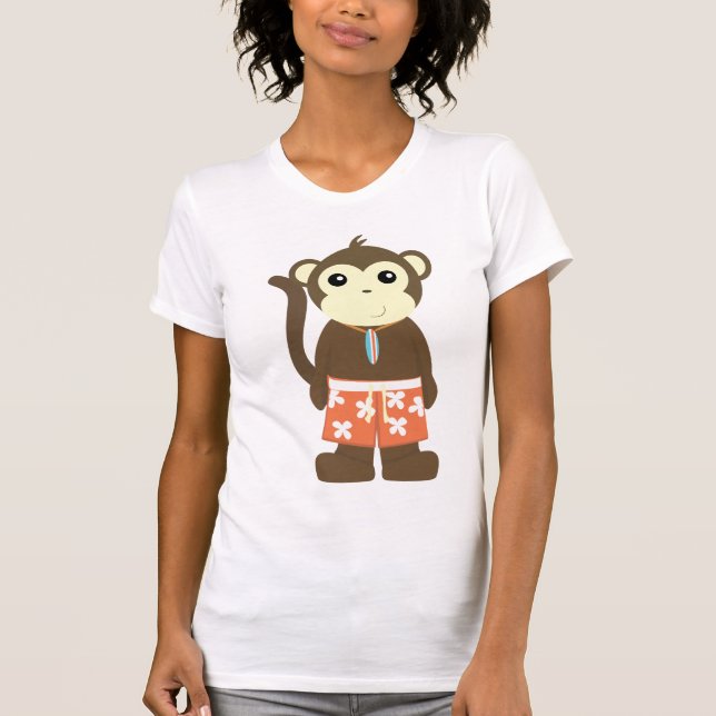 Surf Monkey T-Shirt (Vorderseite)