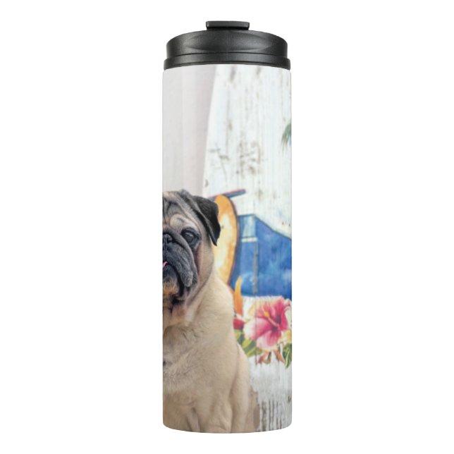 Surf-Mops Thermosbecher (Vorderseite)