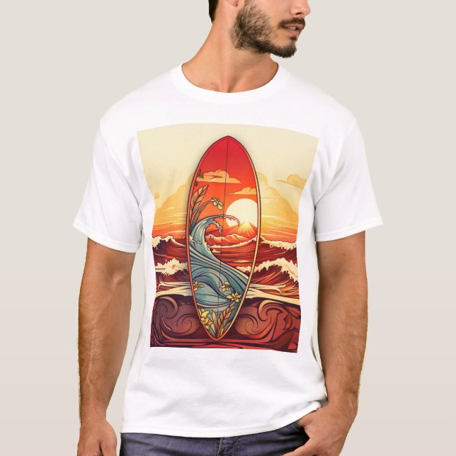 Surf n' Roll T - Shirt (Vorderseite)