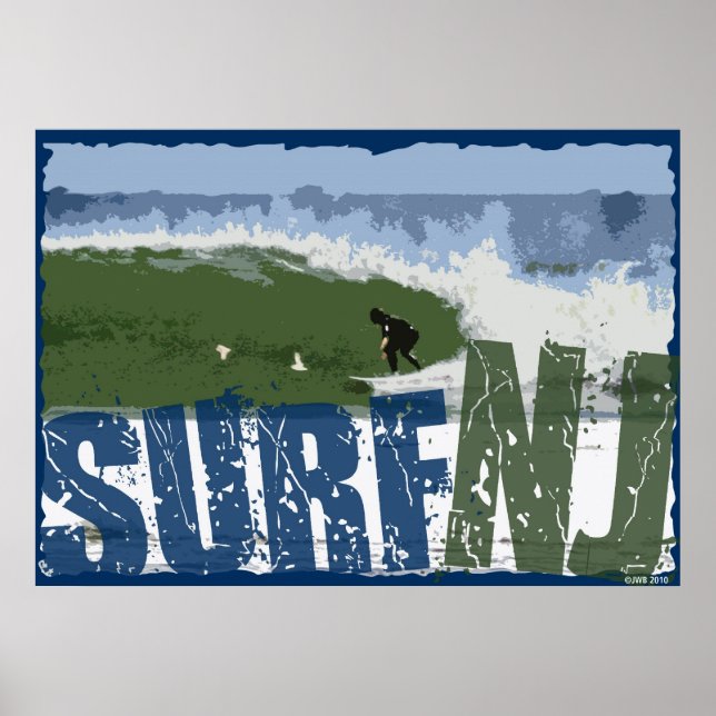 Surf NJ Poster (Vorne)