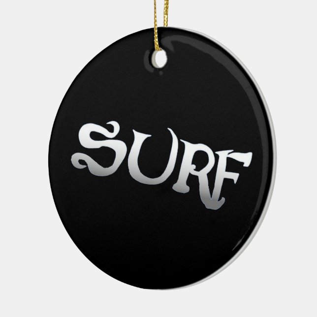 Surf noir rond ornement (Gauche)