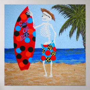 Surf oder stirb Poster