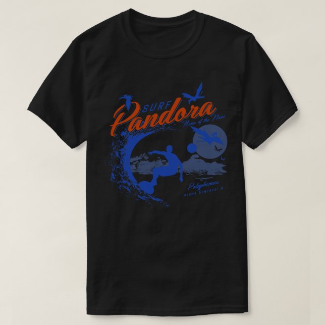 Surf Pandora T-Shirt (Design vorne)
