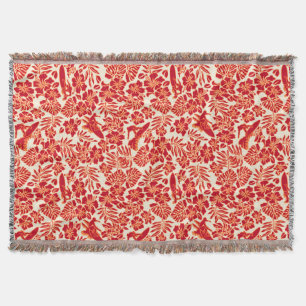 Surf Pareau Hawaiian Hibiscus Wurfdecken Decke