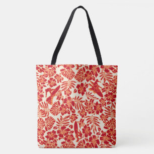 Surf Pareau Hawaiian Hibiskus Surfing Beach Bag Tasche