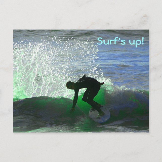 Surf! Postkarte (Vorderseite)