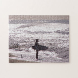 Surf-Puzzle für Surfer im Pazifischen Ozean