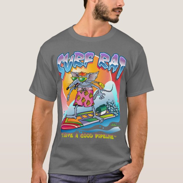 Surf Rat Shirt (Vorderseite)
